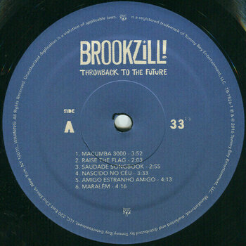 Disque vinyle BROOKZILL! - Throwback To The Future (LP) - 2