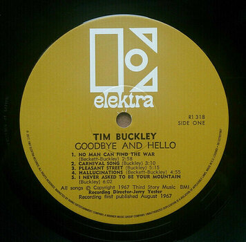 Disque vinyle Tim Buckley - Goodbye And Hello (LP) - 5