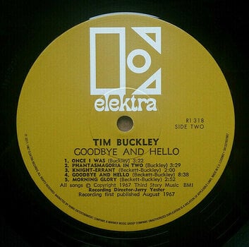 Disque vinyle Tim Buckley - Goodbye And Hello (LP) - 6