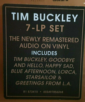LP deska Tim Buckley - The Album Collection 1966-1972 (7 LP) - 3