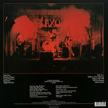 Vinyl Record Saxon - Saxon (LP) - 2