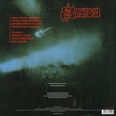 LP Saxon - Strong Arm Of The Law (Limited Edition) (Reissue) (White/Black/Red Splatter) (LP) - 1