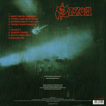 Vinylskiva Saxon - Strong Arm Of The Law (LP) - 2