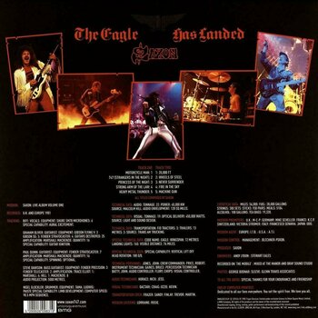 LP Saxon - The Eagle Has Landed (1999 Remastered) (LP) - 2