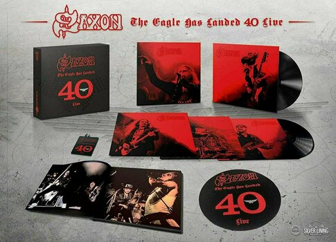Disco de vinil Saxon - The Eagle Has Landed 40 (Live) (5 LP) - 2