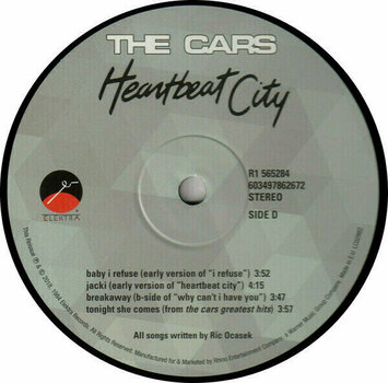 Vinyl Record The Cars - Heartbeat City (2 LP) - 6