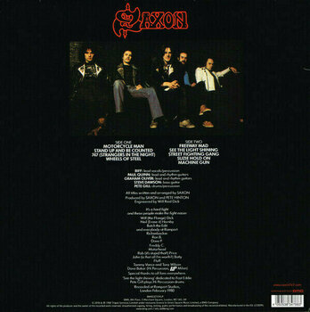 Vinyl Record Saxon - Wheels Of Steel (LP) - 6
