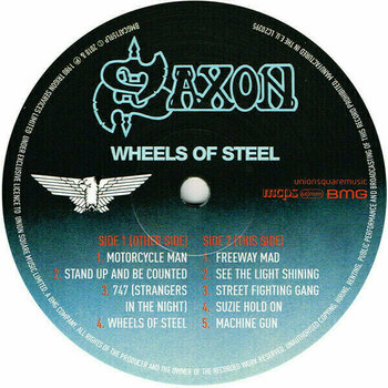 LP Saxon - Wheels Of Steel (LP) - 3