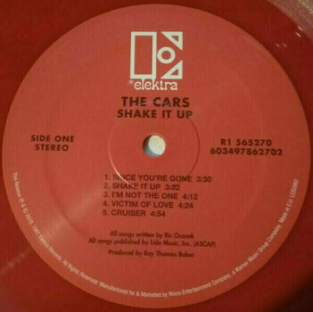 Płyta winylowa The Cars - Shake It Up (Red Vinyl) (Limited Edition) (2 LP) - 5