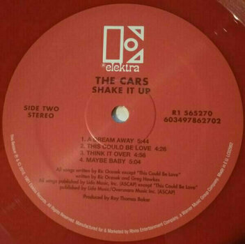 Płyta winylowa The Cars - Shake It Up (Red Vinyl) (Limited Edition) (2 LP) - 6