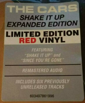 Płyta winylowa The Cars - Shake It Up (Red Vinyl) (Limited Edition) (2 LP) - 11