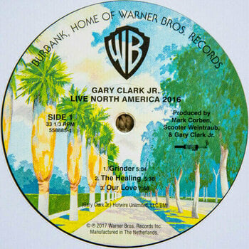 Vinyl Record Gary Clark Jr. - Live North America 2016 (2 LP) - 4