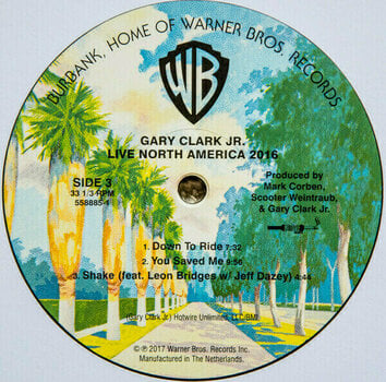 Vinylskiva Gary Clark Jr. - Live North America 2016 (2 LP) - 6