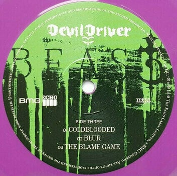 Disco de vinil Devildriver - Beast (2018 Remastered) (2 LP) - 10