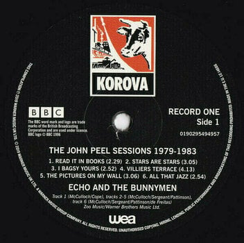 Vinyl Record Echo & The Bunnymen - The John Peel Sessions 1979-1983 (2 LP) - 3