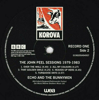 LP deska Echo & The Bunnymen - The John Peel Sessions 1979-1983 (2 LP) - 4