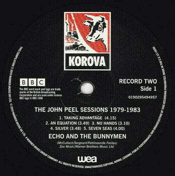 Disque vinyle Echo & The Bunnymen - The John Peel Sessions 1979-1983 (2 LP) - 5