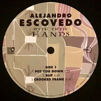 Vinyl Record Alejandro Escovedo - With These Hands (2 LP) - 2