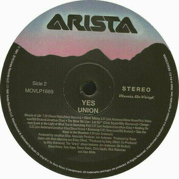 Vinyl Record Yes - Union (LP) - 3