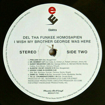 Vinyl Record Del Tha Funkee Homosapien - I Wish My Brother George Was Here (LP) - 4
