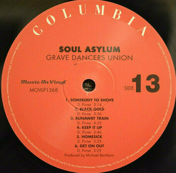Vinyl Record Soul Asylum - Grave Dancers Union (LP) - 4