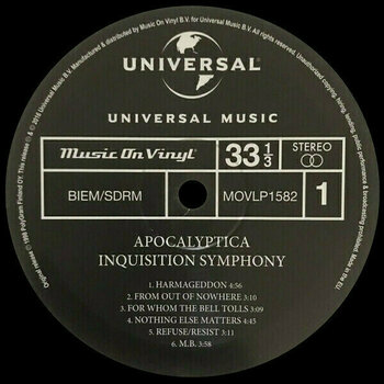 LP deska Apocalyptica - Inquisition Symphony (LP) - 3