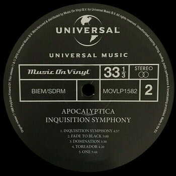 LP deska Apocalyptica - Inquisition Symphony (LP) - 4