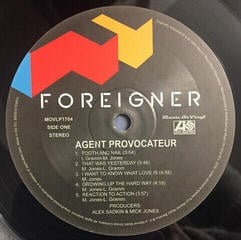 Грамофонна плоча Foreigner - Agent Provocateur (LP) - 1