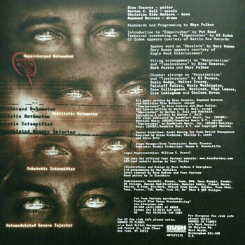 Vinyl Record Fear Factory - Obsolete (LP) - 3