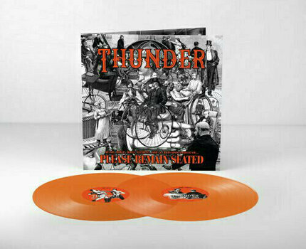 Δίσκος LP Thunder - Please Remain Seated (Transparent Orange Coloured) (2 LP) - 3