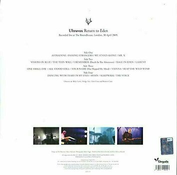 Vinyl Record Ultravox - Return To Eden (Live) (2 LP) - 2