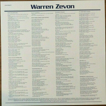 LP Warren Zevon - Warren Zevon (LP) - 5