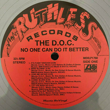 Vinyl Record D.O.C. - No One Can Do It Better (LP) - 3