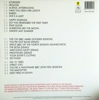 LP ploča Pulp - His 'N' Hers (2 LP) - 2