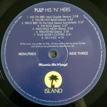 LP ploča Pulp - His 'N' Hers (2 LP) - 11