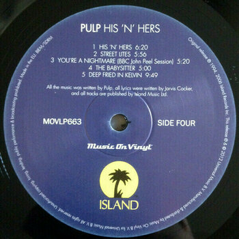 LP ploča Pulp - His 'N' Hers (2 LP) - 12