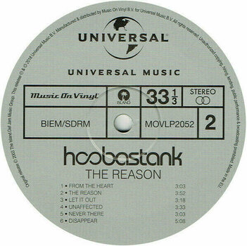 Disco de vinil Hoobastank - Reason (LP) - 4
