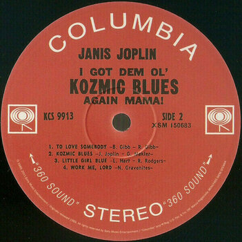 Vinyylilevy Janis Joplin - I Got Dem Ol' Kozmic Blues Again Mama! (LP) - 4