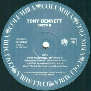 Vinyl Record Tony Bennett - Duets II (2 LP) - 8