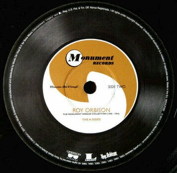 Disco de vinil Roy Orbison - Monument Singles Collection (2 LP) - 12