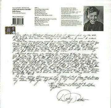 Hanglemez Dolly Parton - Coat of Many Colours (LP) - 2