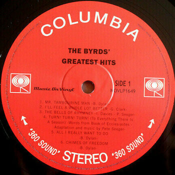 Vinylplade The Byrds - Greatest Hits (LP) - 3
