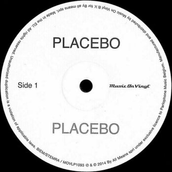 Hanglemez Placebo - Placebo (LP) - 3