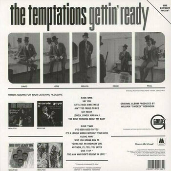 Vinyylilevy Temptations - Gettin' Ready (LP) - 2