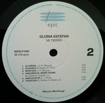 LP platňa Gloria Estefan - Mi Tierra (LP) - 4