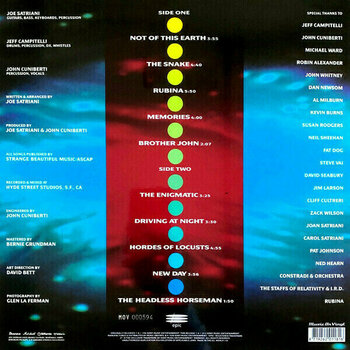 Vinylskiva Joe Satriani - Not of This Earth (LP) - 2