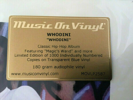 Vinylplade Whodini - Whodini (LP) - 3