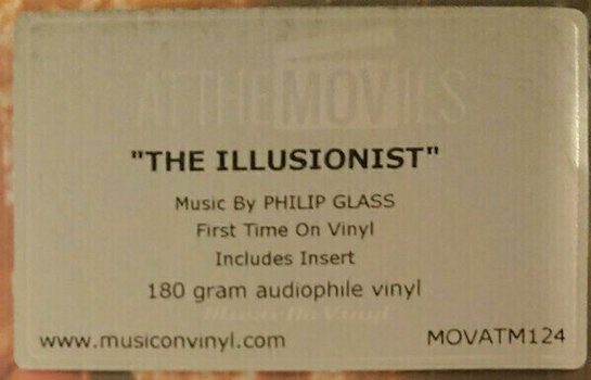 Disque vinyle Philip Glass - Illusionist (Original Motion Picture Soundtrack) (LP) - 7