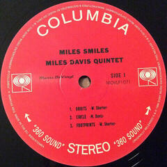 Vinüülplaat Miles Davis Quintet - Miles Smiles (LP) - 2