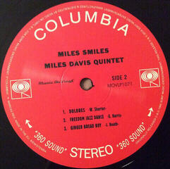 Vinüülplaat Miles Davis Quintet - Miles Smiles (LP) - 3